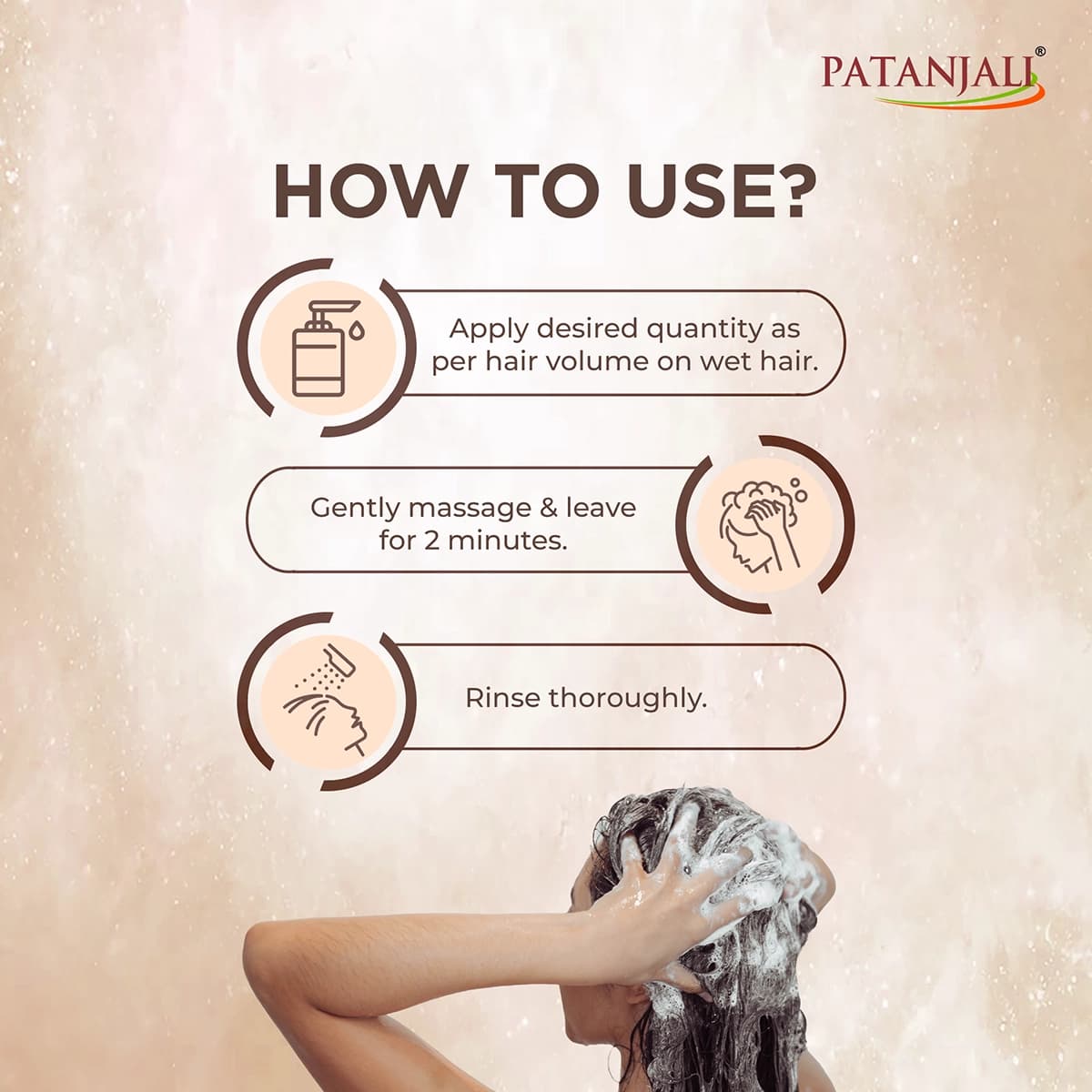 Patanjali Patanjali Kesh Kanti Natural Hair Cleanser 450ml | Herbal Shampoo for Strong & Healthy Hair daily essentials &… — thumbnail 2 of 4