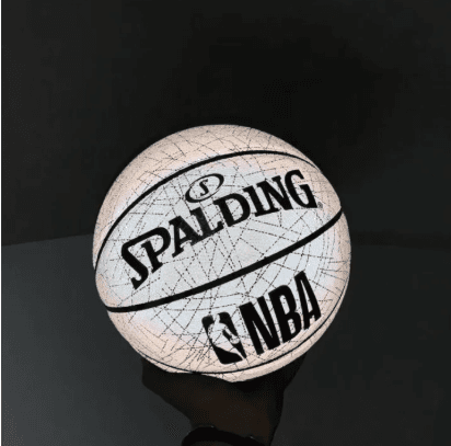 NBA Spalding Reflective Grey Limited Edition Basketball stationary, toys & sports — thumbnail 2 of 2