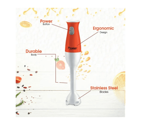 Prestige Prestige - Prestige 41033 PHB 11.0  250 watt Hand Blender with SS Blades - Big Digital electronics — thumbnail 2 of 2