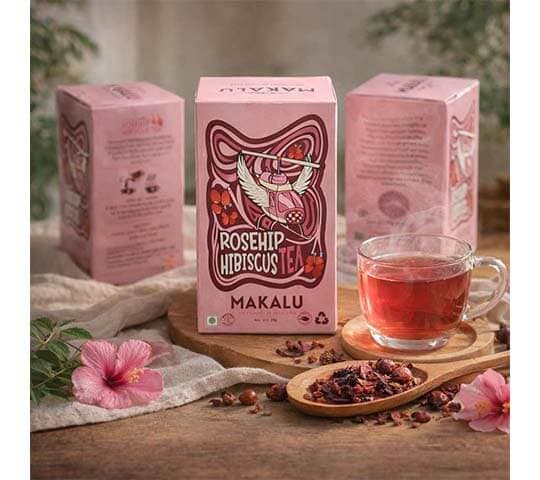 Makalu High Altitude Rosehip Hibiscus Tea 35g |