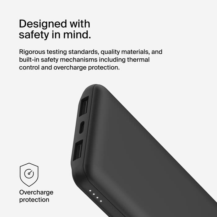 Belkin belkin Power Bank – BoostCharge 10KmAh 15W TYPE-C – BLK BPB011btBK electronics — thumbnail 7 of 11