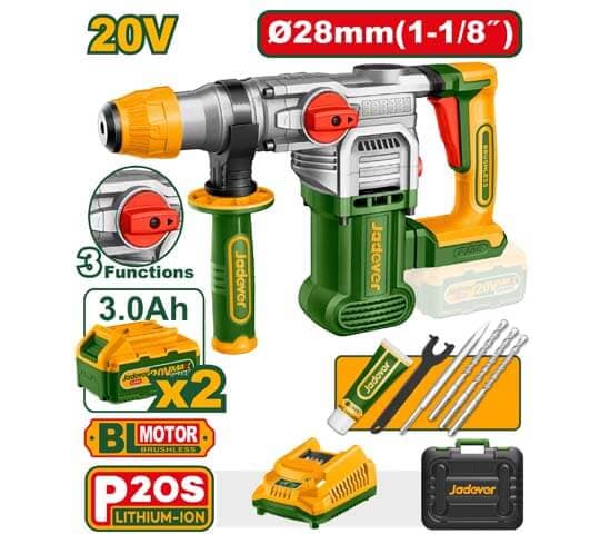 Cordless Rotary Hammer 20V 26mm