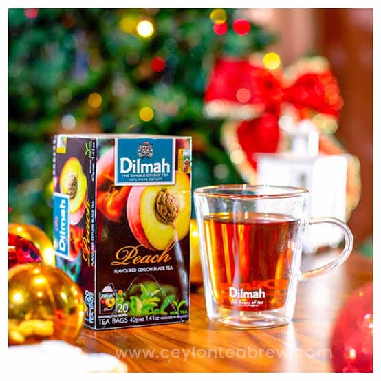 Dilmah Peach & Lychee Flavoured Tea – 20 Tea Bags | Premium Ceylon Black Tea daily essentials & lifestyle — thumbnail 3 of 5