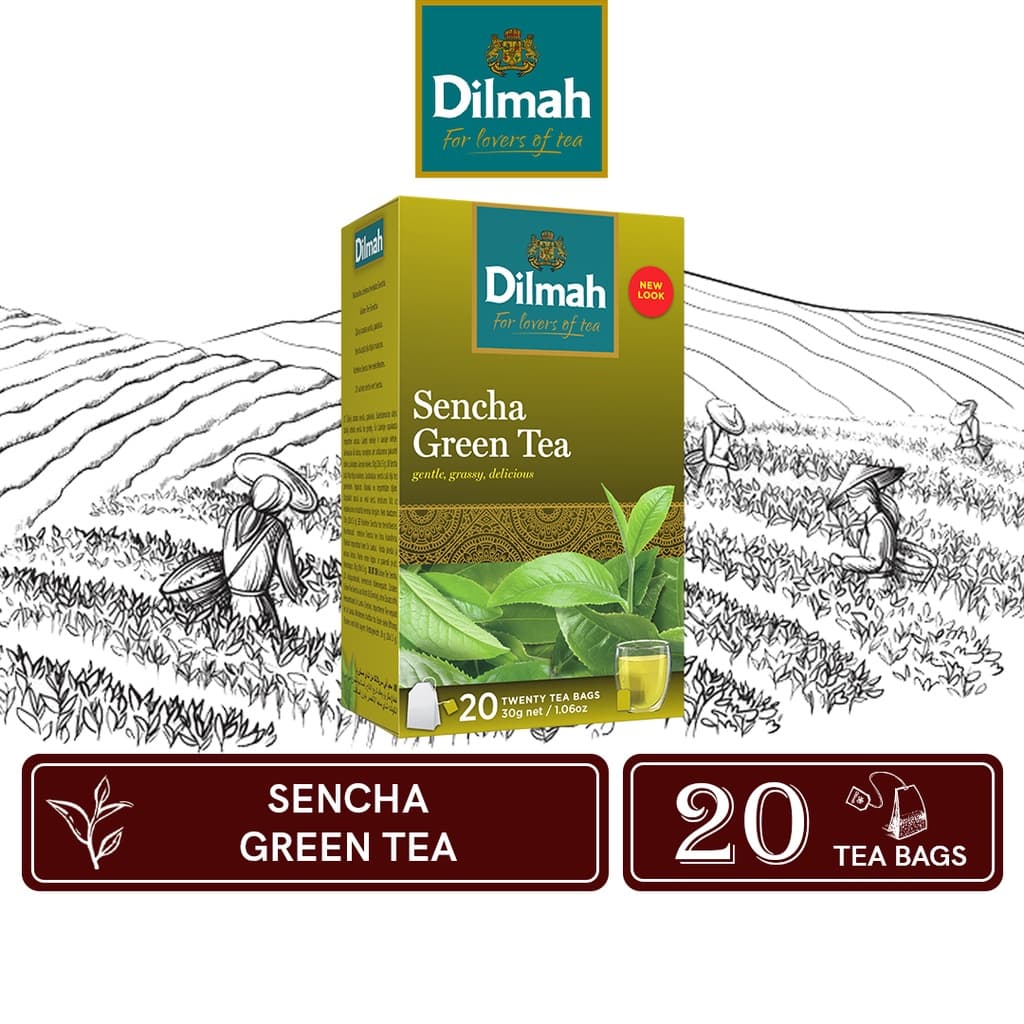 Dilmah Dilmah Sencha Green Tea 20 Tea Bags | Premium Pure Ceylon Green Tea daily essentials & lifestyle — thumbnail 5 of 7