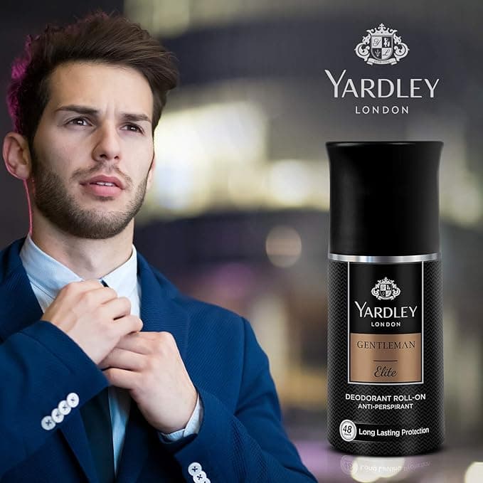 No Brand Yardley London Gentlemen Elite Roll-On Deodorant 25ML for Men - Long Lasting Freshness & Odor Protection daily… — thumbnail 4 of 4