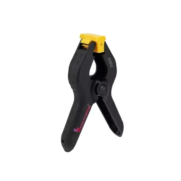 Deli Tools Deli 4" Spring Clamp Set EDL110004-2S – Heavy Duty Plastic Clamps hardware & machinery — thumbnail 2 of 3