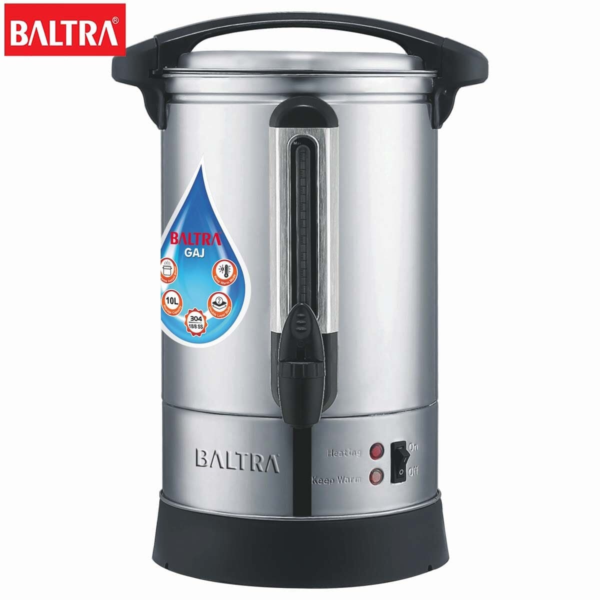Baltra Electric Multipurpose Boiler GAJ 10ltr BC 152