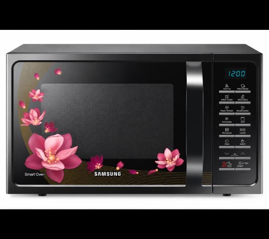 Samsung Convection Microwave Oven with SLIM FRY 28L MC28H5025VP | 900W | Ceramic Enamel | Black