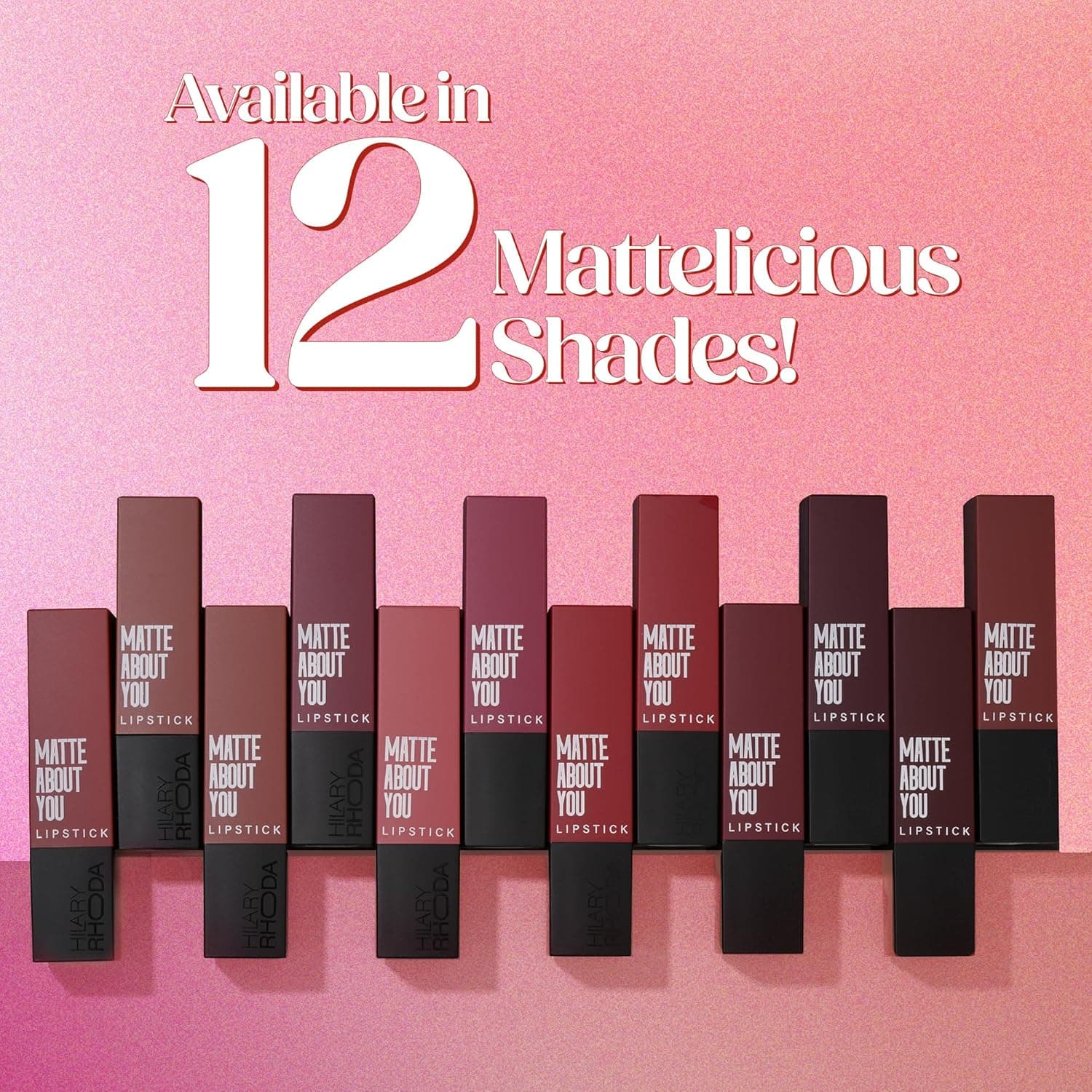 HILARY RHODA Hilary Rhoda Matte About You Lipstick | Long-Lasting Velvet Matte Lip Color daily essentials & lifestyle — thumbnail 4 of 8