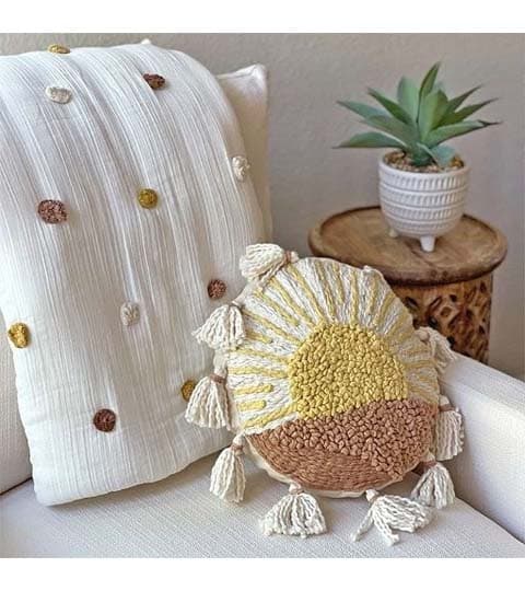 Crane Baby Crane Baby BC-110PC-3 Sunshine Decorative Nursery Pillow daily essentials & lifestyle — thumbnail 3 of 4