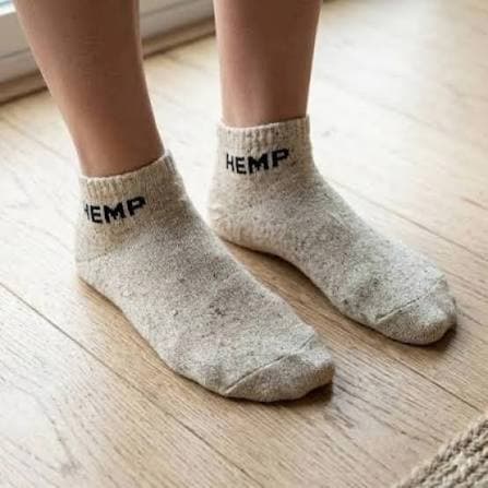 Hemp Hemp Odourless Sweat Less 100% Natural Hemp Socks | Breathable Anti-Odour Comfort Socks daily essentials & lifestyle — thumbnail 6 of 7