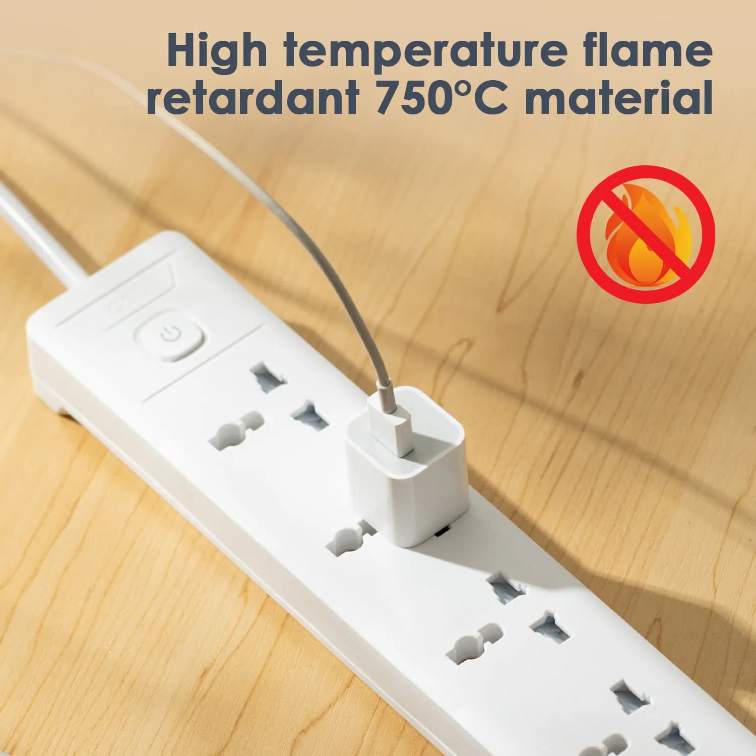 DELI Deli T403 Power Strip electronics — thumbnail 2 of 3
