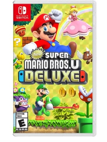 Nintendo Switch Game New Super Mario Bros. U Deluxe – Platform Adventure