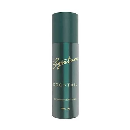 Signature Cocktail Deodorant Spray | Long Lasting Skin-Friendly Body Spray for Men & Women | Daily Use Fragrance Deo