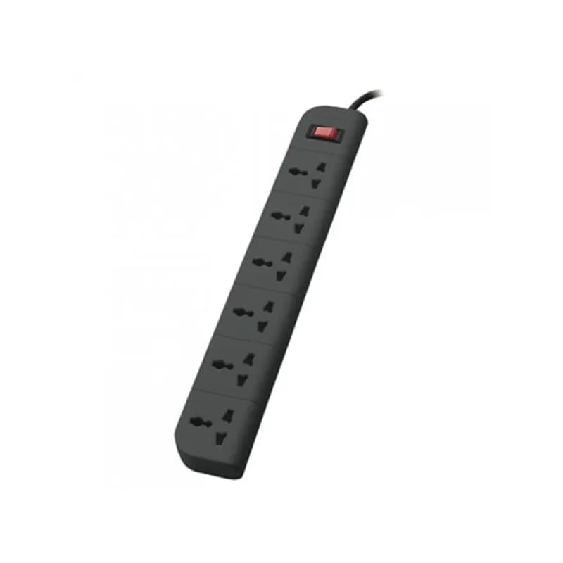 Belkin Economy Series 6-Socket Surge Protector F9E600zb2M-GRY – 2M Heavy-Duty Power Strip