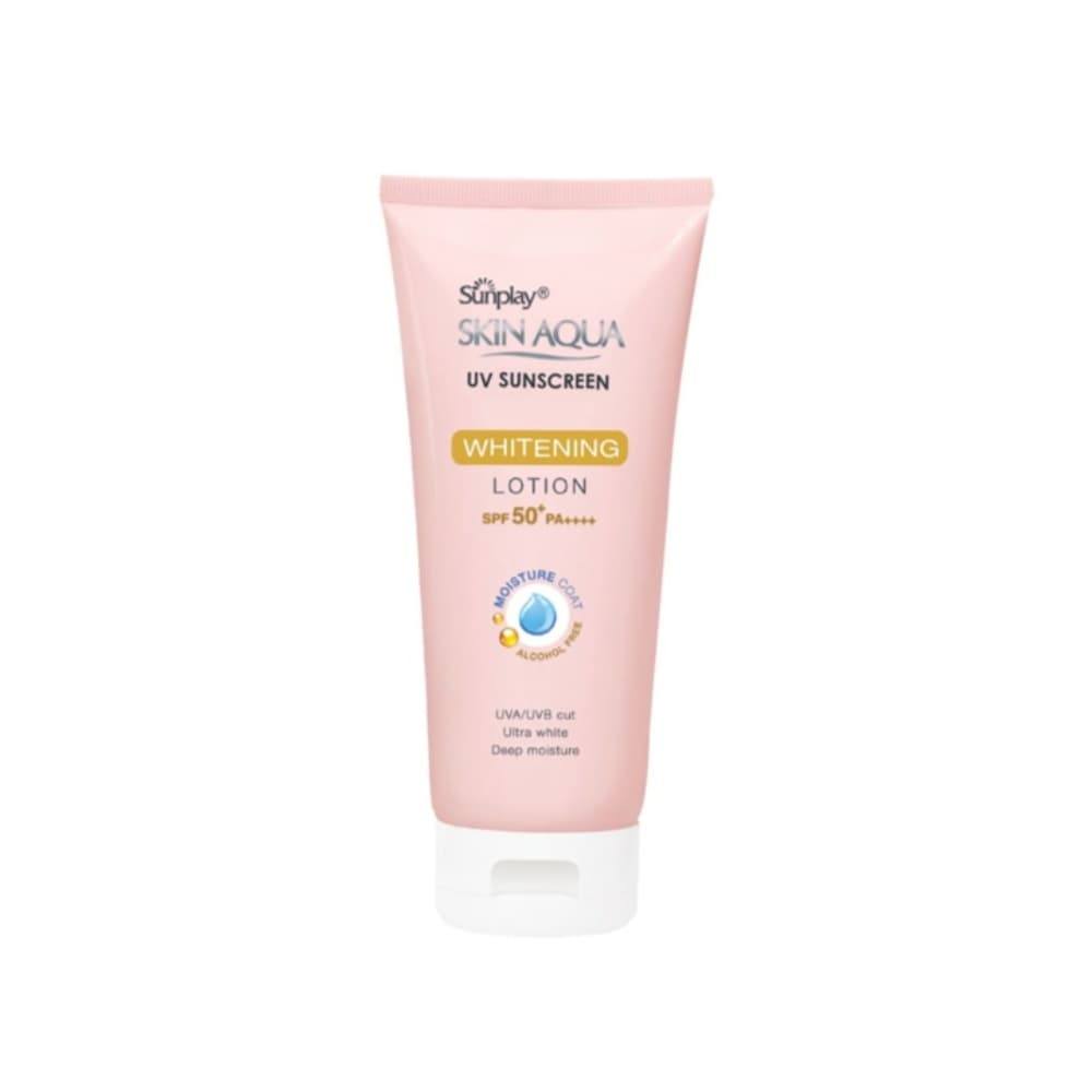 Skin Aqua Sunplay Skin Aqua UV Sunscreen Whitening Lotion SPF 50+ PA++++ Moisture Coat Alcohol-Free daily essentials &… — thumbnail 2 of 2