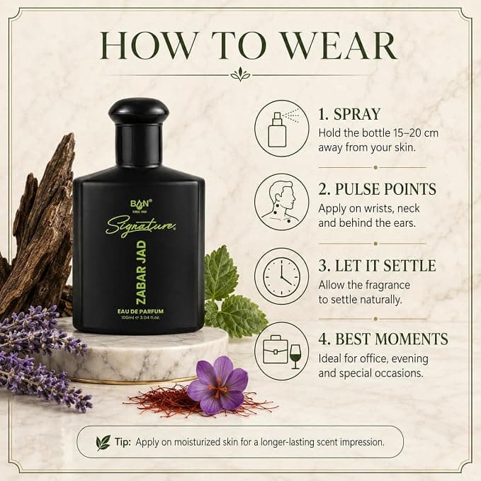 Signature SIGNATURE ZABAR JAD Eau De Parfum 100ml | Luxury Oud Perfume for Men & Women daily essentials & lifestyle — thumbnail 2 of 7