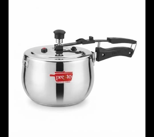 Presto Stainless Steel Contura Inner Lid Pressure Cooker 3 Litre | Induction Base | 3L