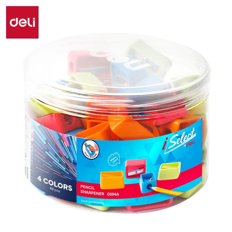Deli Deli-E0594A Economical Pencil Sharpener | Manual School & Office Sharpener stationary, toys & sports — thumbnail 4 of 5