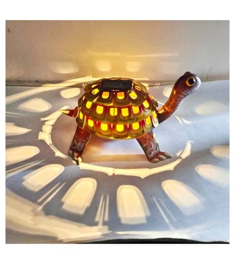 Senwell Metal Turtle with LED Solar Light #050