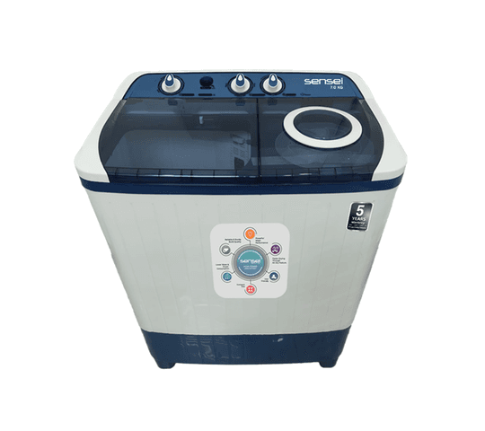 Sensei - 7 Kg Semi Automatic Twin Tub Washing Machine - SWM7SA4
