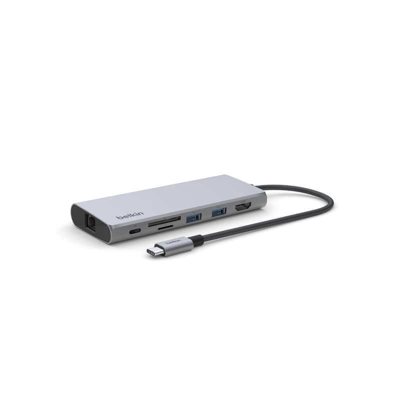 Belkin Belkin Connect USB-C 7-in-1 Multiport Adapter Gen 2 INC009btSGY electronics — thumbnail 2 of 3
