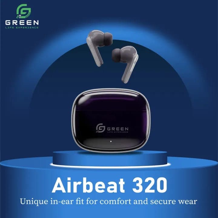 Greenlife Green Airbeat 320 True ENC Wireless Earbuds electronics — thumbnail 3 of 3