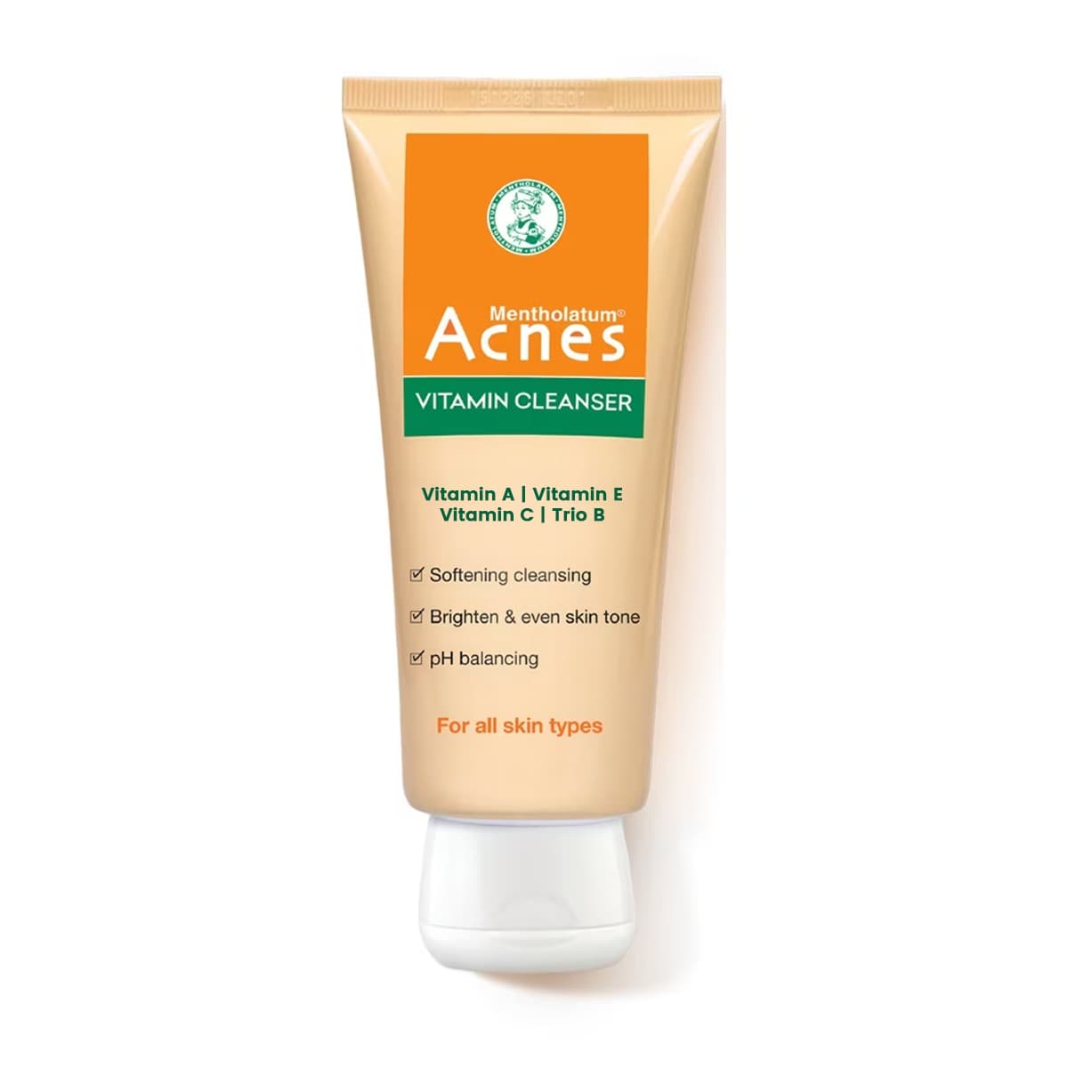 Acnes Vitamin Cleanser Face Wash 150g – Vitamin A, C & E Daily Facial Cleanser for All Skin Types