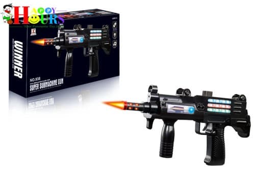 HappyHours Light Gun Electronic Sound & Light Toy