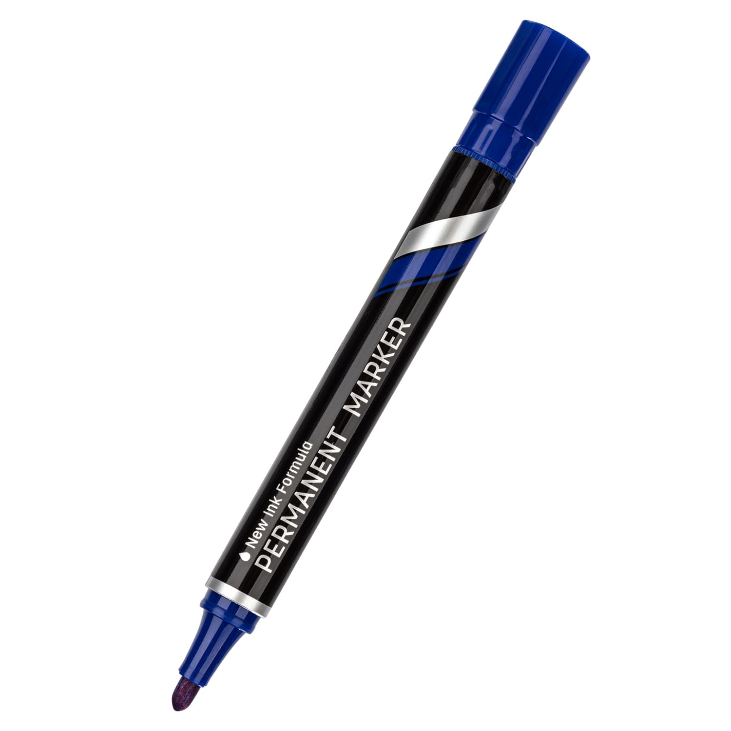 Deli Deli EU10030 Permanent Marker 1.5mm Bullet Tip | Waterproof Quick Dry Blue Marker ( Per Pcs) stationary, toys & sports — thumbnail 5 of 5