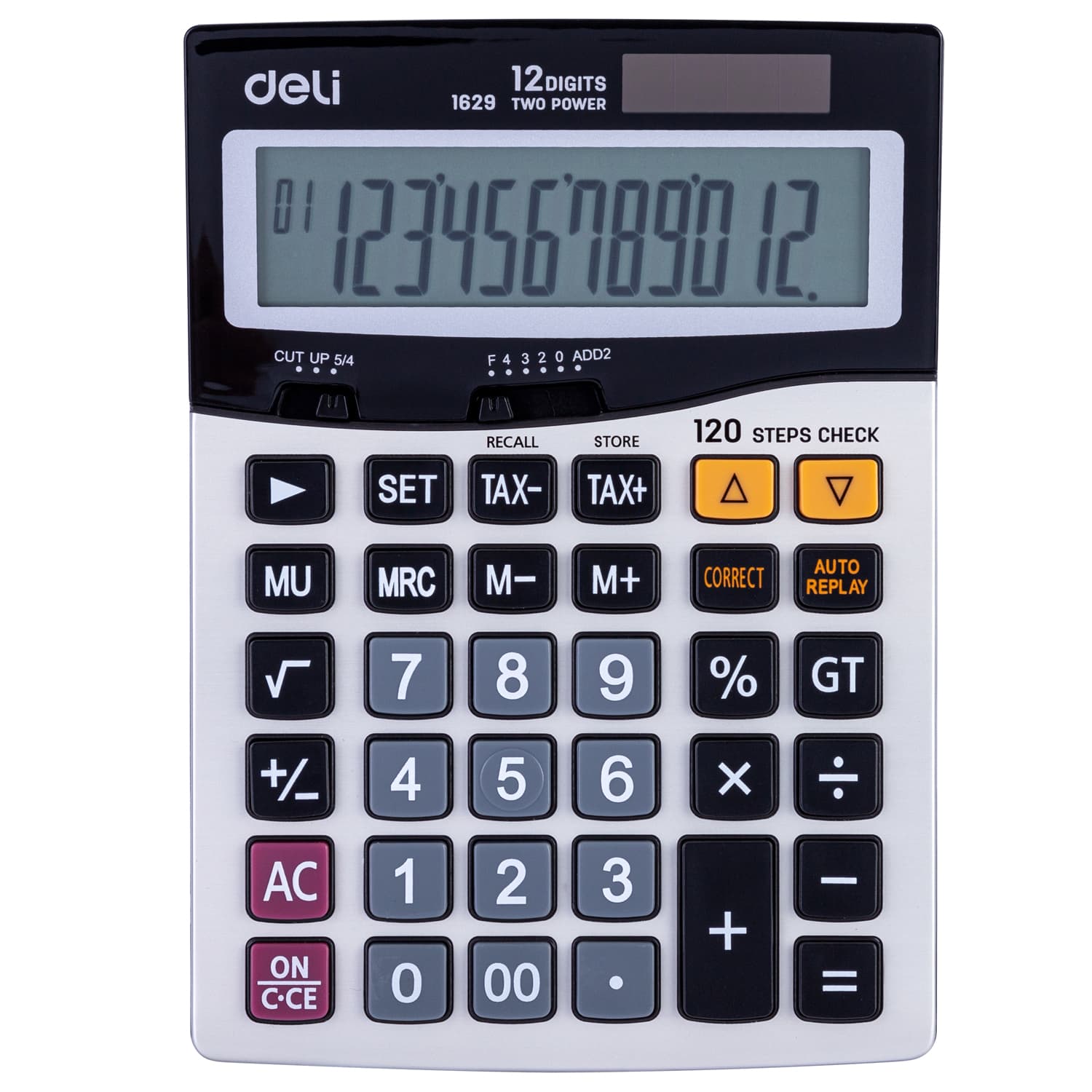 Deli E1629 Desktop Calculator | Large Display Office Calculator