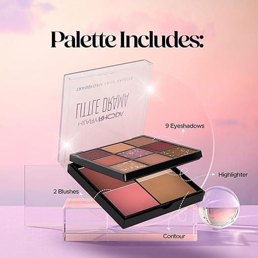 HILARY RHODA Hilary Rhoda Transform Face Palette | All-in-One Makeup Palette daily essentials & lifestyle — thumbnail 5 of 7