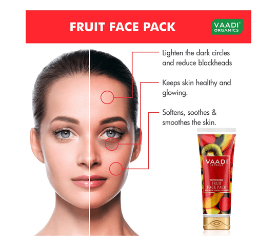 Vaadi Organics Vaadi Organics - Refreshing Fruit Pack with Apple, Lemon & Cucumber (120 gms) daily essentials & lifestyle — thumbnail 2 of 2