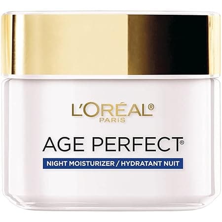 Loreal Paris Age Perfect Collagen Expert Anti-Aging Night Moisturizer 50ml – Anti-Wrinkle Cream for Mature Skin, Hydrating & Firming Night Care
