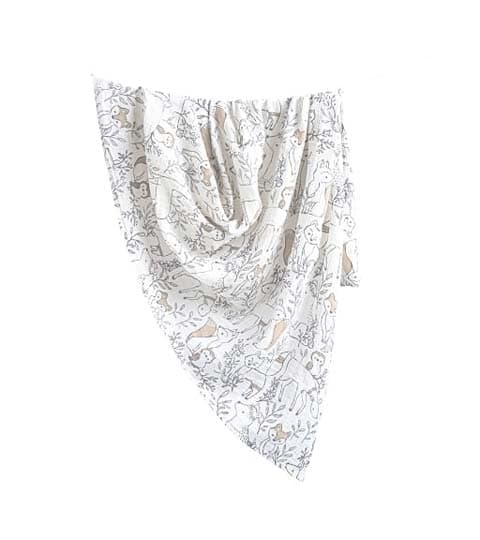 Crane Baby Crane Baby Ezra Single Swaddle Wraps (Woodland) BC-110SW-1 – 100% Cotton Muslin Baby Swaddle Blanket daily… — thumbnail 2 of 4