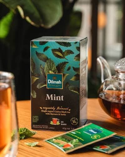 Dilmah Dilmah Natural Mint Flavoured Ceylon Tea Bags | Premium Refreshing Herbal Black Tea daily essentials & lifestyle — thumbnail 2 of 7