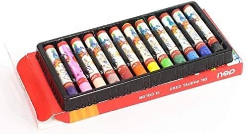 Deli EC20200 Oil Pastel – Smooth Color Sticks for Drawing & Art Projects stationary, toys & sports — thumbnail 2 of 4