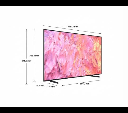 Samsung Samsung 55 Inch QLED 4K Smart TV QA55Q60C | Quantum HDR & Tizen OS electronics — thumbnail 2 of 2