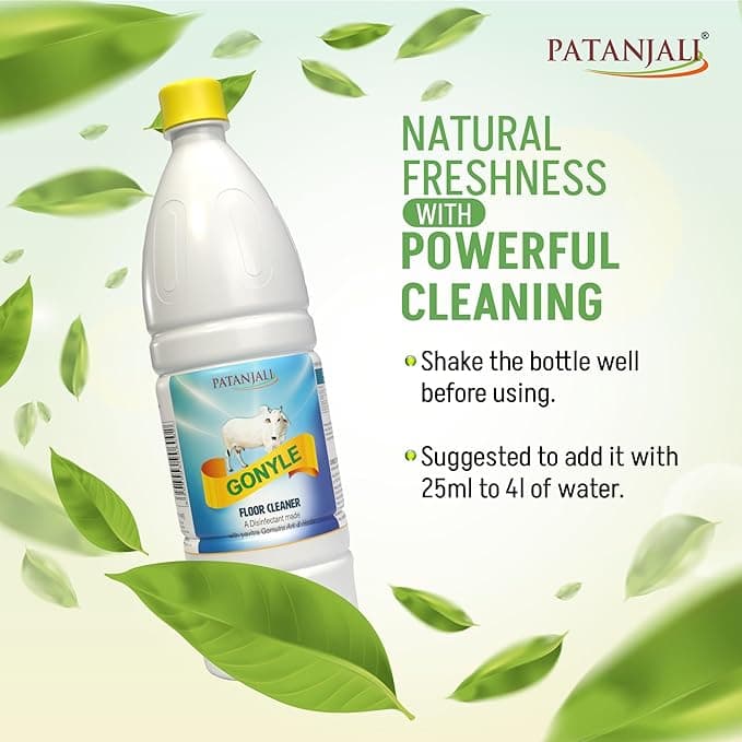 Patanjali Patanjali Gonyle Floor Cleaner 1L for Hygienic & Fresh Floors daily essentials & lifestyle — thumbnail 5 of 6