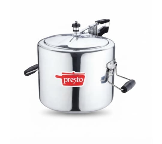 Presto Aluminium Classic Inner Lid Pressure Cooker 16 Litre – Heavy Duty Cooker for Large Families & Commercial Kitchens