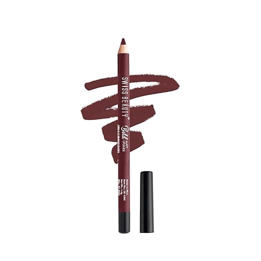 Swiss Beauty Swiss Beauty Bold Matte Lipliner Pack of 12 Pcs | Long-Lasting Waterproof Lip Pencil Set daily essentials &… — thumbnail 4 of 7