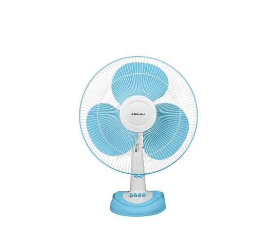 Bajaj - Bajaj  Table Fan 251319 Esteem 400MM Icy Blue & White - Big Digital