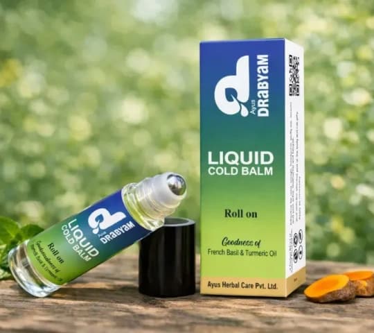 Drabyam Drabyam Liquid Cold Roll-On 10ml - Pack of 10 daily essentials & lifestyle — thumbnail 2 of 2
