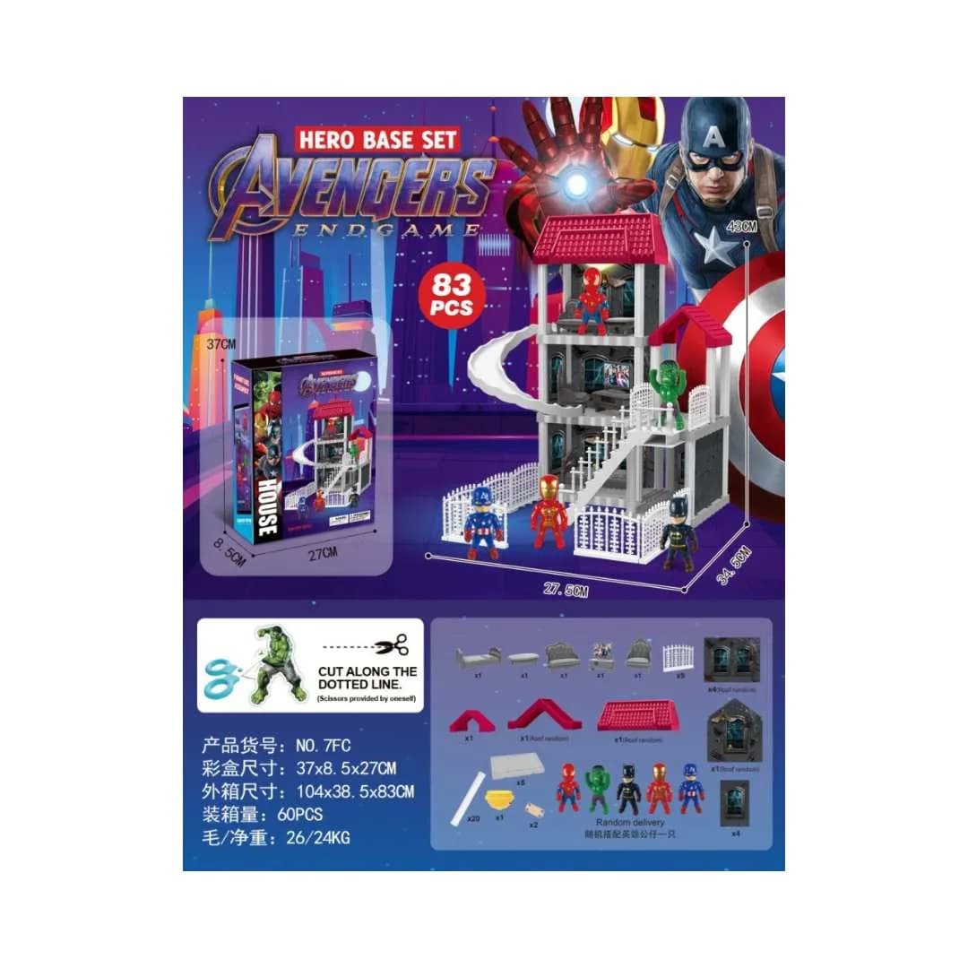 Avengers Endgame Hero Base Set 83pcs
