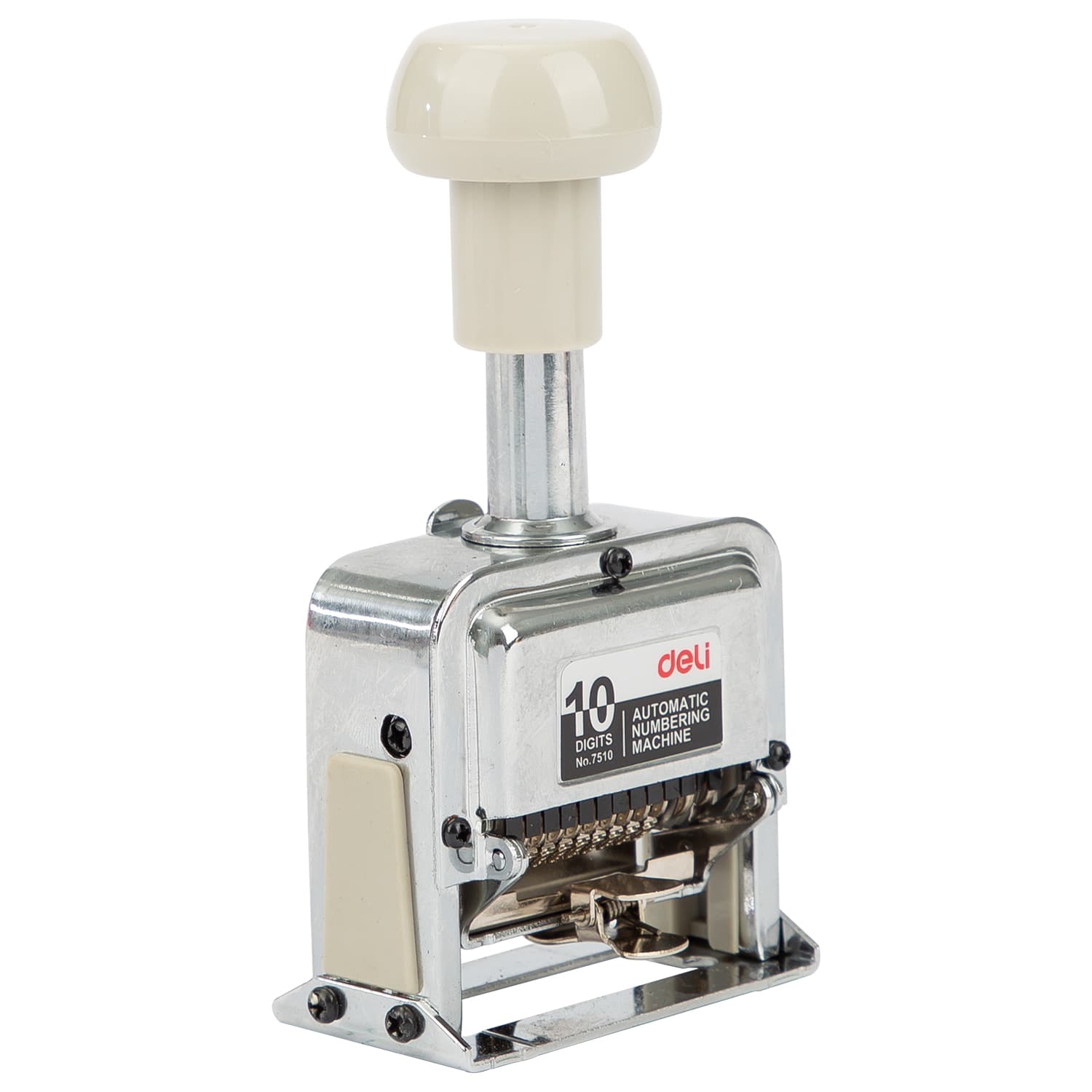 Deli Deli E7510 10-Digit Auto Numbering Machine | Self-Inking Office Stamp stationary, toys & sports — thumbnail 6 of 6