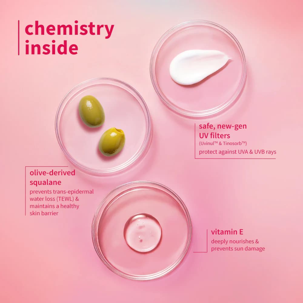 Plum Plum Squalane & Vitamin E Dewy Bright Sunscreen SPF 50 PA+++ 50g daily essentials & lifestyle — thumbnail 4 of 6