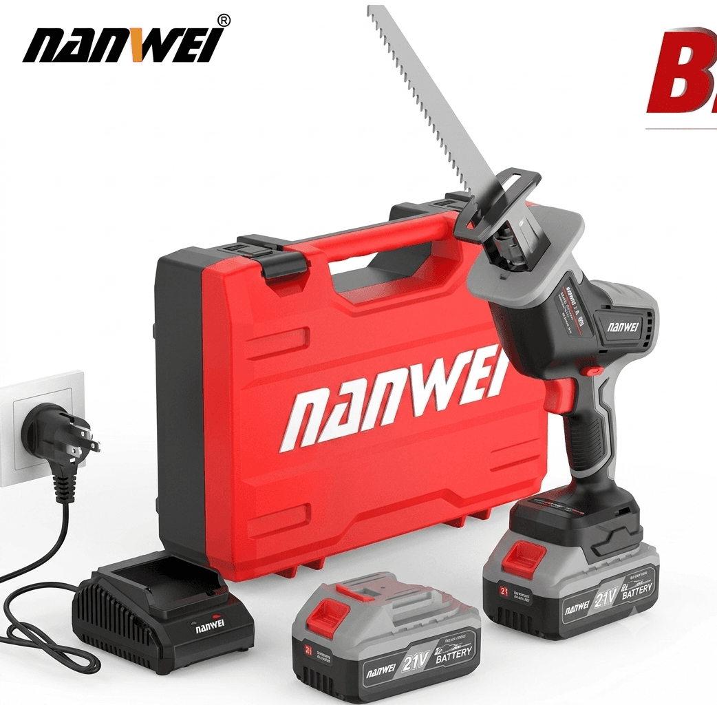 NANWEI NW-RS5012-B Agricultural Electric Saw – 20V Cordless Pruning Chainsaw