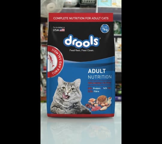 Drools Cat Tuna & Salmon Adult Cat Food 7kg
