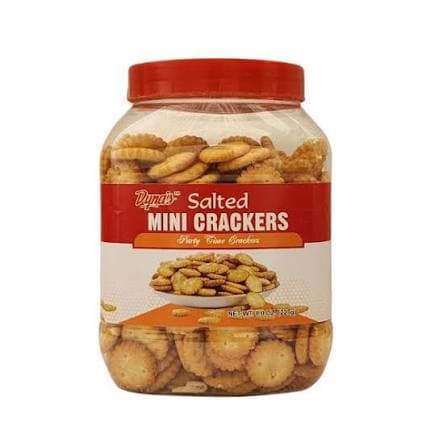 Dynas Dyans Mini Crackers Jar 227 gm salted Cream | Crispy & Creamy Snack daily essentials & lifestyle — thumbnail 2 of 4