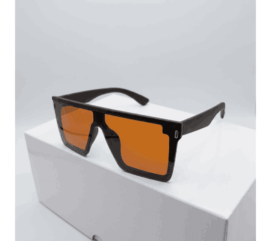 Rayban Rectangle Shape Brown Sunglasses For Men | Stylish UV Protection Men's Sunglasses